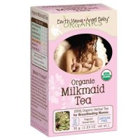 [얼스마마 엔젤베이비] 오가닉 모유 촉진 티 (16봉)/ 사은품지급/ Earth Mama Angel Baby Organic Milkmaid Tea 16 bag