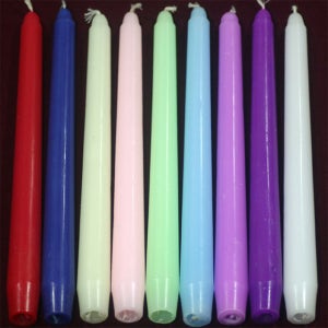 테이퍼양초12개20,25,30cm 골드실버캔들