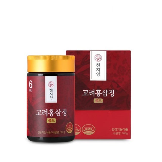 천지양 6년근 고려홍삼정 골드 240g