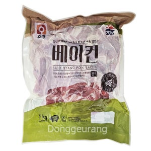 사조오양 베이컨파지 1kg (뭉치)