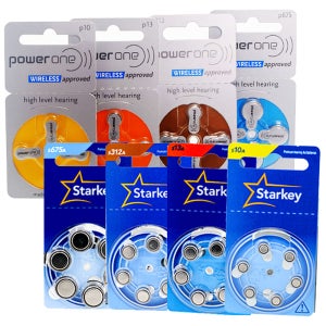 스타키 파워원 보청기 배터리 1박스 10번 312번 13번 675번 40알 60알