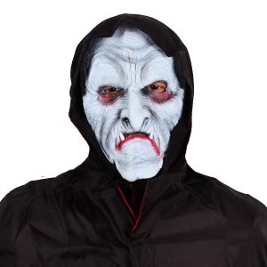 회색 드라큐라 후드가면 이벤트 공연 연극 할로윈