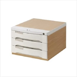 [천하]우드맥스플러스 3단 key 서류함(망펄)