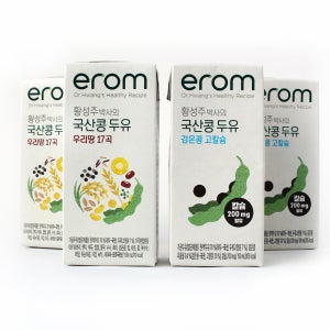 이롬 황성주 국산콩 검은콩 고칼슘두유 80팩