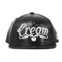 우탱 브랜드[Wutang Brand] Cream Tat Snapback in Black