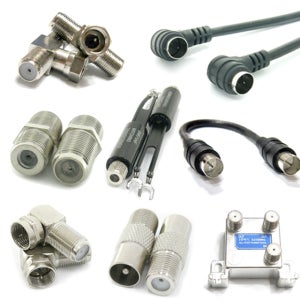 티비 TV 안테나 케이블 분배기 안테나선 젠더 연결잭 커넥터 단자