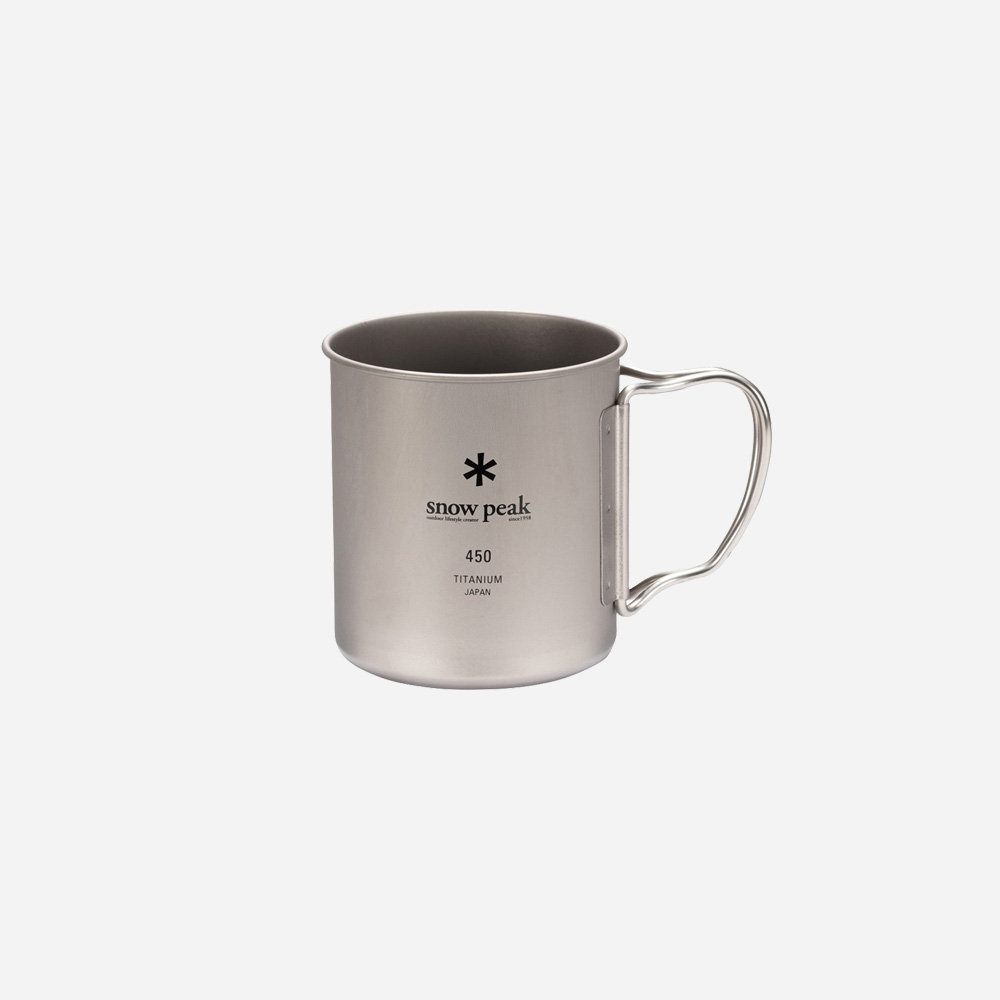 Snow Peak Titanium Single Wall 450 Mug (스노우피크 티타늄 싱글월 450 머그)