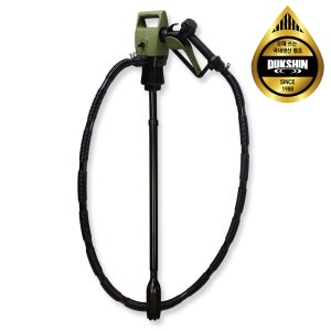 덕신 DEP-1403T 길이 조절 국내생산 전동 드럼 오일 펌프 등유 석유 기름 액체 소분 공장 산업 현장 급유 전기 자동 노즐 주유기