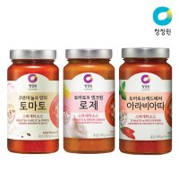 [청정원] 스파게티소스 600g 로제 1개 + 토마토 1개 + 아라비아따 1개 외 택1