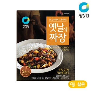 청정원 짜장 옛날식, 180g, 1개
