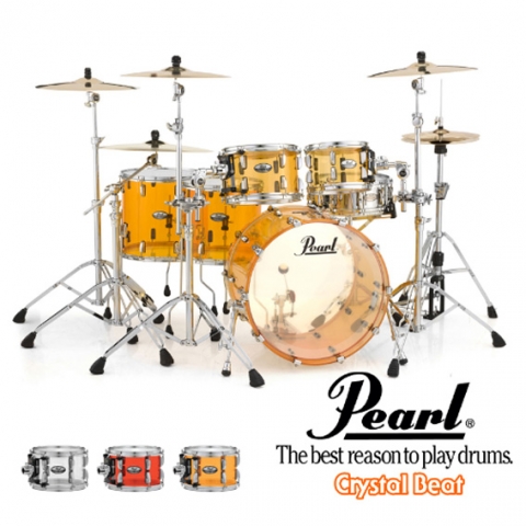 Pearl 펄 드럼 크리스탈 비트 PEARL CRYSTAL BEAT (아크릴 쉘팩 5기통)