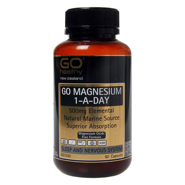 [뉴질랜드] 고헬씨 마그네슘 원어데이 60캡슐 해수 추출 마린마그네슘