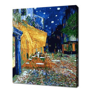 에코솔 셀프페인팅 아를의포룸광장의카페테라스 c.1888 BY 빈센트반고흐 17색 40x50