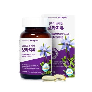 감마리놀렌산 보라지유 비타민D 보라지 오일 90캡슐, 1개