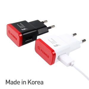 지파워 퀄컴퀵챠지 C타입 USB 가정용 급속 충전기 (9V)
