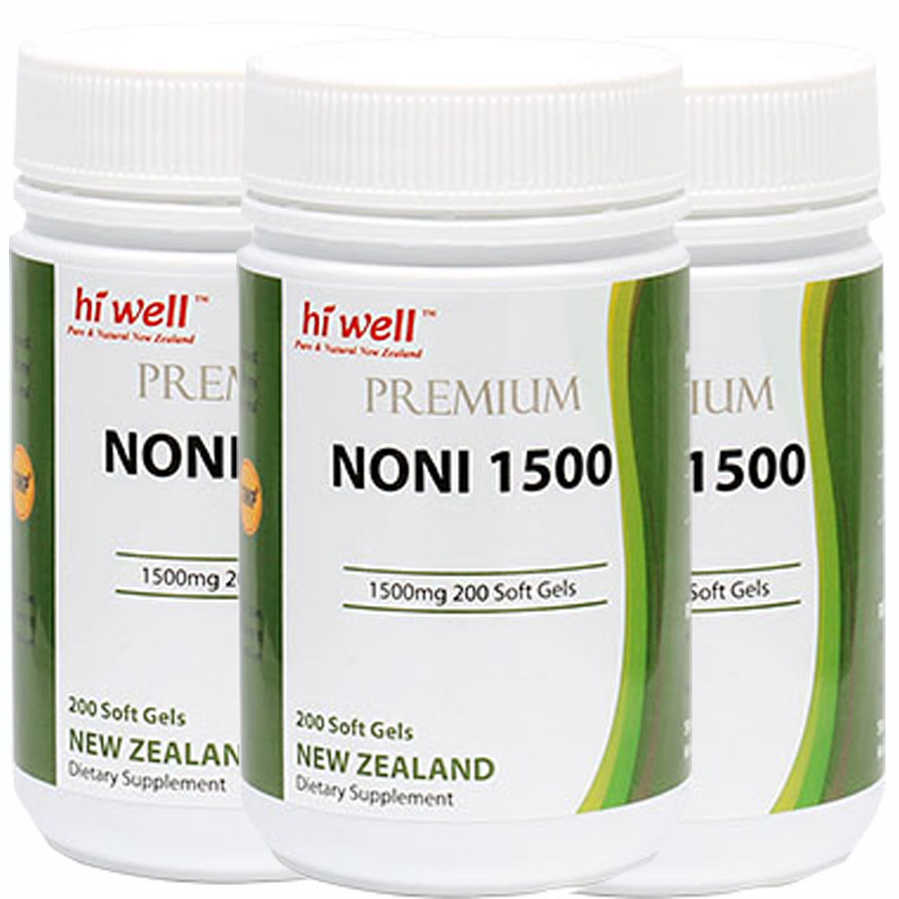 뉴질랜드 노니 하이웰 프리미엄 Noni1500 200캡슐 1통 Newzealand Hiwell premium