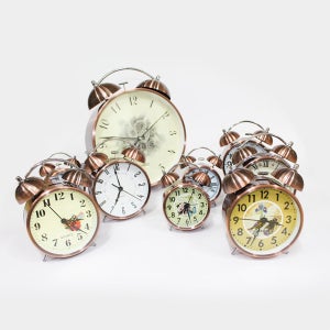 스타일바이엠 앤틱 해머벨 알람 시계