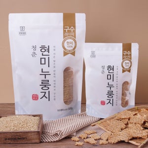 청춘 현미누룽지 500g 국산 재료 수제 방식