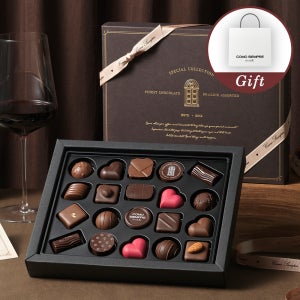 꼬모쎔쁘레 시그니쳐 수제초콜릿 20입 고급 선물세트 기념일 답례품