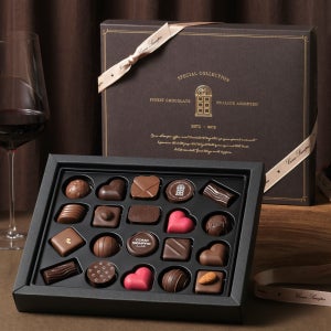 꼬모쎔쁘레 시그니쳐 수제초콜릿 20입 고급 선물세트 기념일 답례품 화이트데이