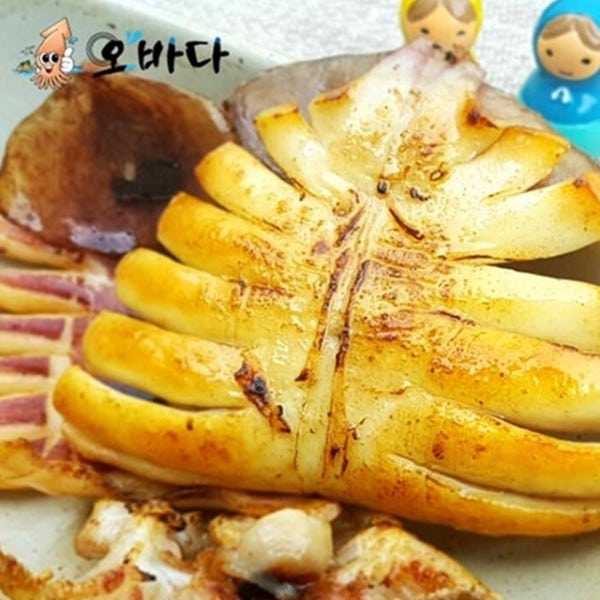오바다 동해 반건조오징어 마른 건조 건오징어 피데기 5마리 10마리 피대기 파지 파품 오징어입