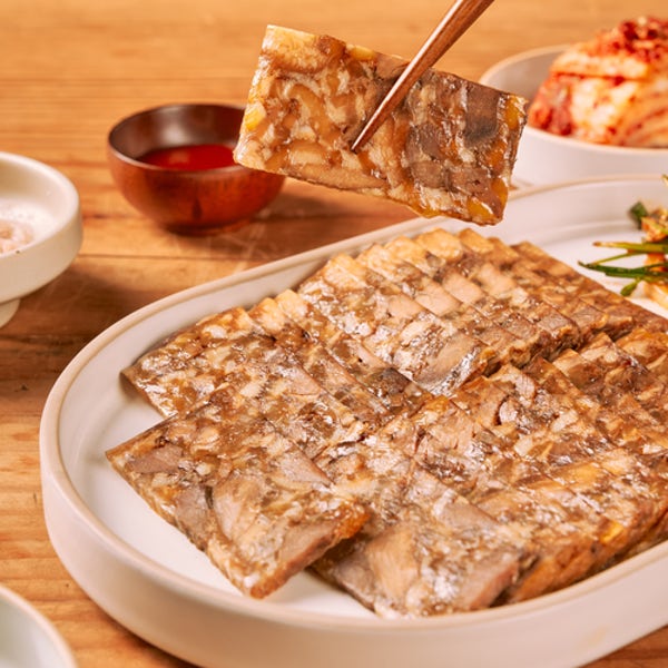[딱! 하루 500개만] 공장 직배송 족발편육 돈젤라 국내산 240g 2팩 (+새우젓)