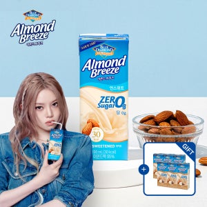 아몬드브리즈 언스위트 제로슈거 190ml 24팩 [+커피 190ML 6팩 증정] [도착보장]