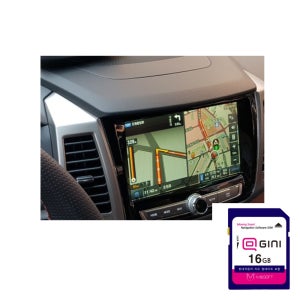 SD카드 16G 네비 티볼리 X150 네비게이션지니 업데이트 포함