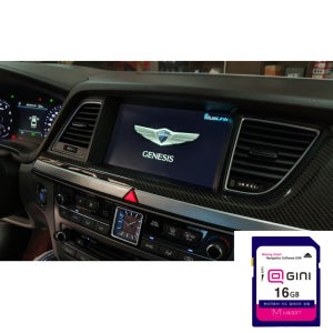 SD카드 16G 현대자동차네비게이션 업데이트 제네시스 네비게이션