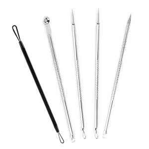 핀처 여드름 압출기 피지제거기 짜는 도구 핀셋 바늘 의료기기