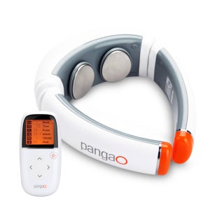 팡가오 무선 저주파 목 안마기 마사지기 PG-2601B8 충전식 리모컨 진동 온열