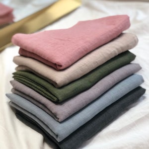 봄머플러 봄스카프 롱 코튼