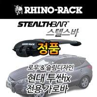 투싼IX 가로바 라이노랙 스텔스바