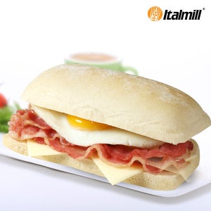 냉동빵 치아바타 샌드위치 에그베이컨155g x 6개 카페샌드위치