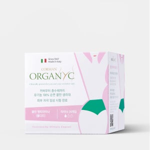 콜만 유기농 순면 무독성 생리대 팬티라이너 24매입 1팩