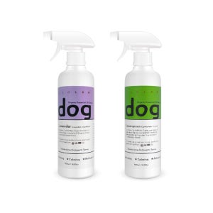 FLOLAB 강아지 탈취제 배변패드 냄새 케어 반려견 공간 향 스프레이 500ml 2개묶음