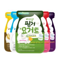 아이배냇 핑거요거트 4종 20g / 유산균과자