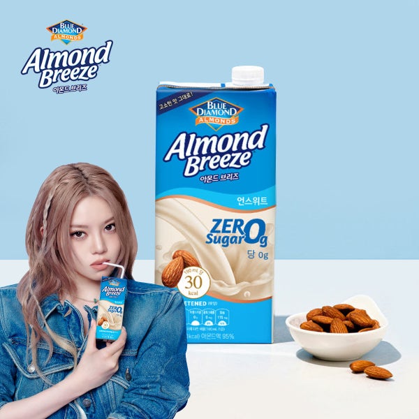 [슈퍼적립] 아몬드브리즈 언스위트 제로슈거 950ml 10팩 [도착보장]