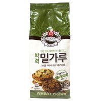 백설 박력 밀가루 1kg