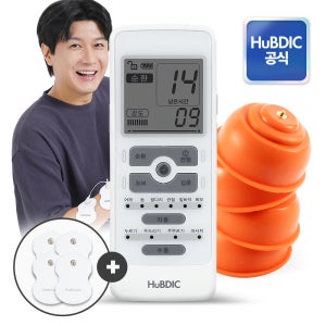 휴비딕 웨이브펄스 어드밴스 저주파 마사지기 EMS 안마기 충전식 HMB-1000A+흡착패드+중형패드4장