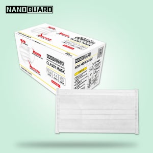 나노가드 클래씨 일회용 마스크 귀편한 비말차단 황사방역마스크 미세먼지차단 50매