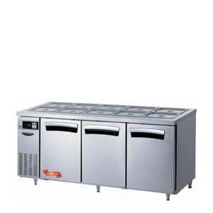라셀르 간냉식 1800 반찬테이블 LTB-1835R반찬냉장고