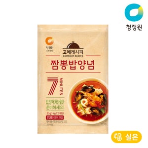 청정원 고메레시피 짬뽕밥 양념 30g, 1개