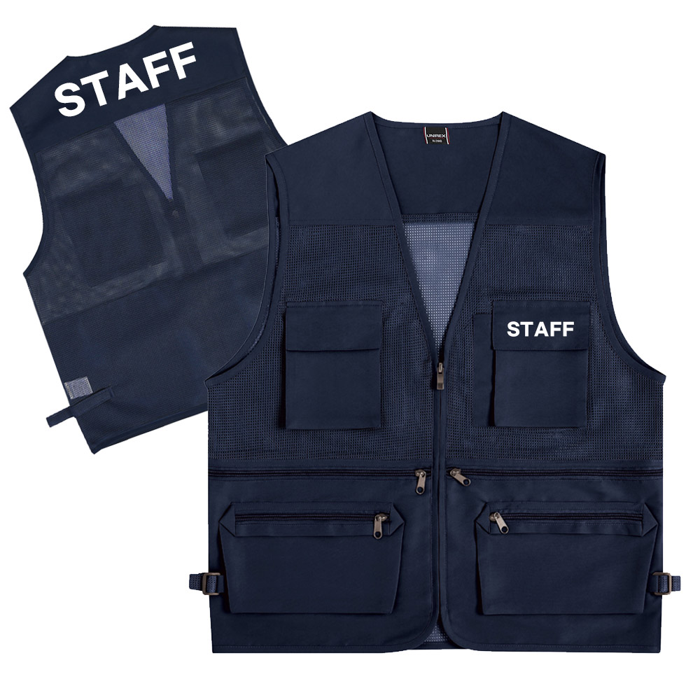 티뷰크 유니렉스 여름 작업조끼 작업복 남자 망사조끼 단체 행사 노가다 근무 조끼 V3