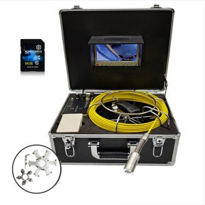 산업용 내시경 카메라 하수구 배관 하수관 40M 모니터 일체형 PS-IEC7040