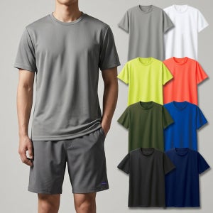 기능성 반팔 쿨티셔츠 러닝 반팔티 운동 헬스 쿨티 빅사이즈