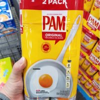 2개 묶음 팸 PAM 오리지날 카놀라 쿠킹 오일 스프레이 680g