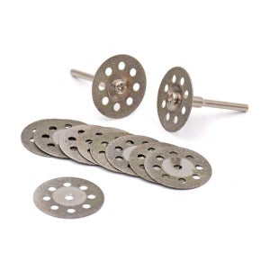 드레멜 악세사리 그라인더용 16mm 10장 세트 다이아디스크휠 절단석 아이드휠