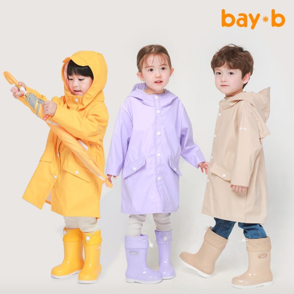 BAY-B 유아 아동 우비 장화 우산 어린이 아기 레인코트 레인부츠