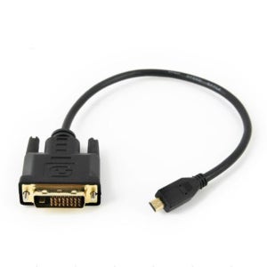 Micro HDMI TO DVI 변환젠더 케이블 MicroHDMItoDVI MICROHDMI젠더 모니터 빔프로젝터 TV연결 마이크로HDMI
